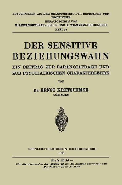 Produktbild: Der Sensitive Beziehungswahn