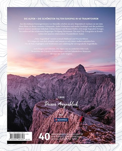 Produktbild: KOMPASS Bildband Dein Augenblick Die Alpen