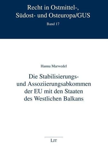 Produktbild: Marwedel, H: Stabilisierungs- und Assoziierungsabkommen