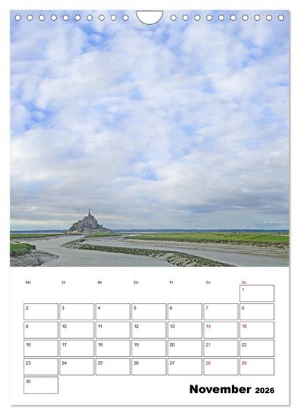 Produktbild: Frankreich erleben (Wandkalender 2026 DIN A4 hoch), CALVENDO Monatskalender