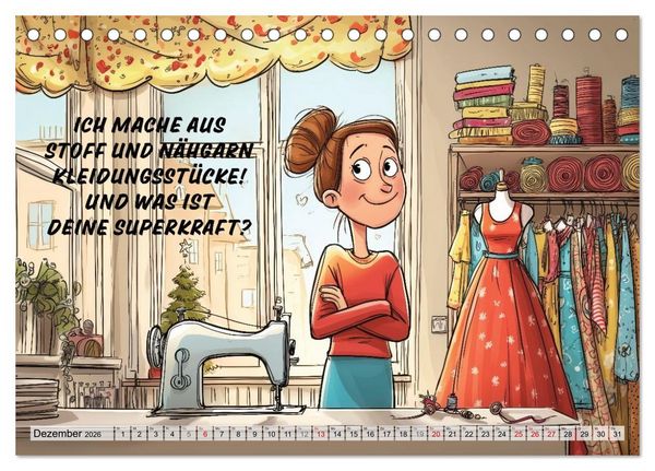 Produktbild: Fr&ouml;hlich eingef&auml;delt (Tischkalender 2026 DIN A5 quer), CALVENDO Monatskalender