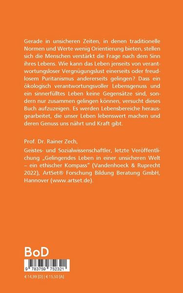 Produktbild: Genuss und Sinn