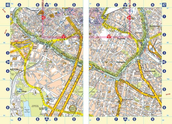 Produktbild: Birmingham A-Z Street Atlas
