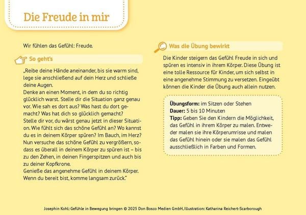 Gefühle in Bewegung bringen