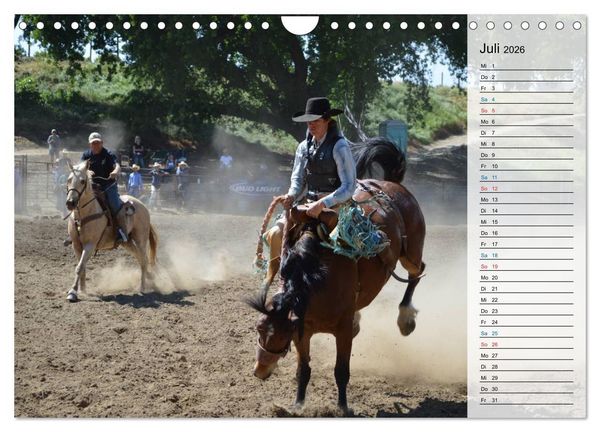Produktbild: Faszination Rodeo (Wandkalender 2026 DIN A4 quer), CALVENDO Monatskalender