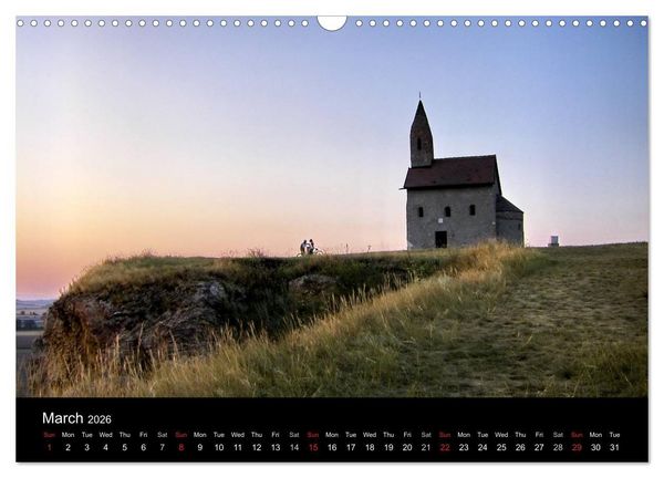 Produktbild: Monuments of Slovakia 2026 (Wall Calendar 2026 DIN A3 landscape), CALVENDO 12 Month Wall Calendar