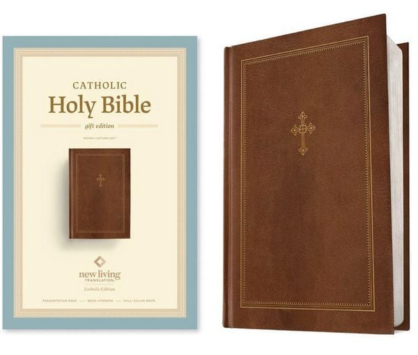 NLT Catholic Holy Bible, Gift Edition (Hardcover Leatherlike), Gebundene Ausgabe von New Living Translation, Tyndale House Publishers