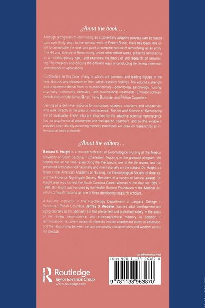 Produktbild: The Art and Science of Reminiscing
