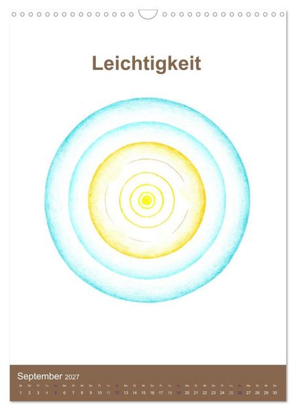 Produktbild: Delfinheilsymbole (Wandkalender 2027 DIN A3 hoch), CALVENDO Monatskalender