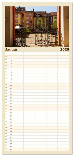 Produktbild: Familienplaner 2026 - Bad S&auml;ckingen - Charmantes St&auml;dtchen am Rhein mit 5 Spalten (Wandkalender, 21 x 45 cm) CALVENDO