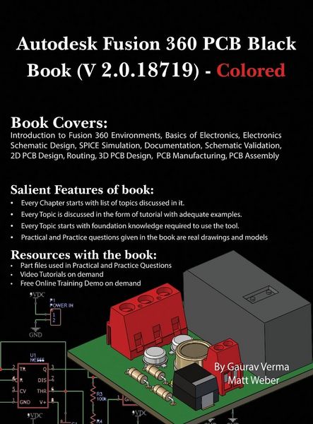 Produktbild: Autodesk Fusion 360 PCB Black Book (V 2.0.18719)