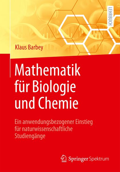 Produktbild: Mathematik f&uuml;r Biologie und Chemie