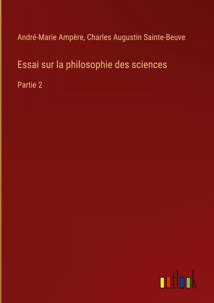 Produktbild: Essai sur la philosophie des sciences