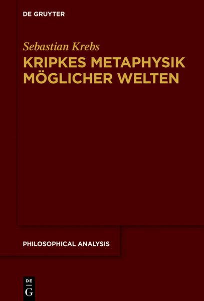 Produktbild: Kripkes Metaphysik m&ouml;glicher Welten