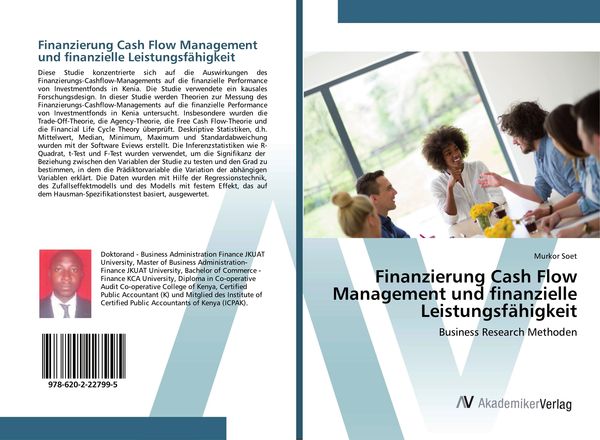 Finanzierung Cash Flow Management und finanzielle Leistungsfähigkeit, Taschenbuch von Murkor Soet, AV Akademikerverlag, 9786202227995