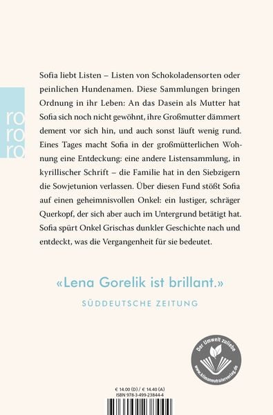 Produktbild: Die Listensammlerin