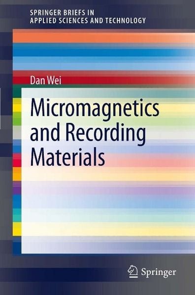 Produktbild: Micromagnetics and Recording Materials