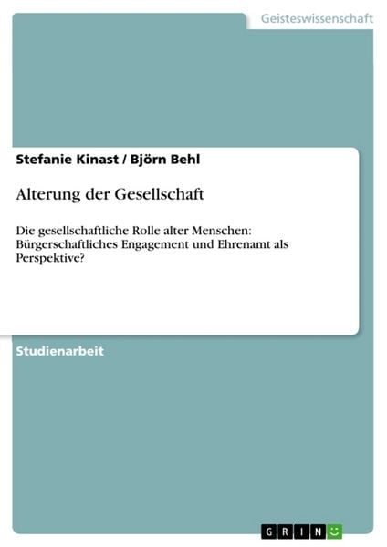 Produktbild: Alterung der Gesellschaft