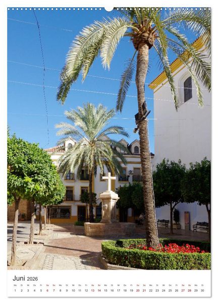 Produktbild: Marbella - Die Costa del Sol in Hochform (Wandkalender 2026 DIN A2 hoch), CALVENDO Monatskalender