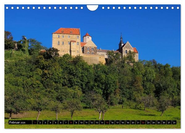 Produktbild: Saale-Unstrut - Region aus Wein und Stein (Wandkalender 2026 DIN A4 quer), CALVENDO Monatskalender