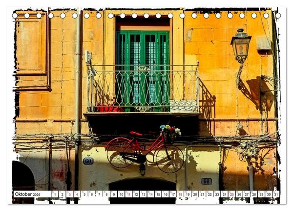 Produktbild: Palermo die marode Sch&ouml;nheit (Tischkalender 2026 DIN A5 quer), CALVENDO Monatskalender