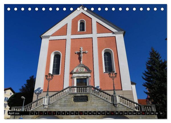 Produktbild: Drachenstadt Furth im Wald (Tischkalender 2026 DIN A5 quer), CALVENDO Monatskalender