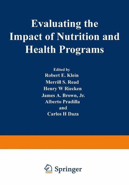 Produktbild: Evaluating the Impact of Nutrition and Health Programs
