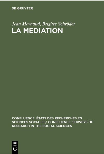 Produktbild: La Mediation