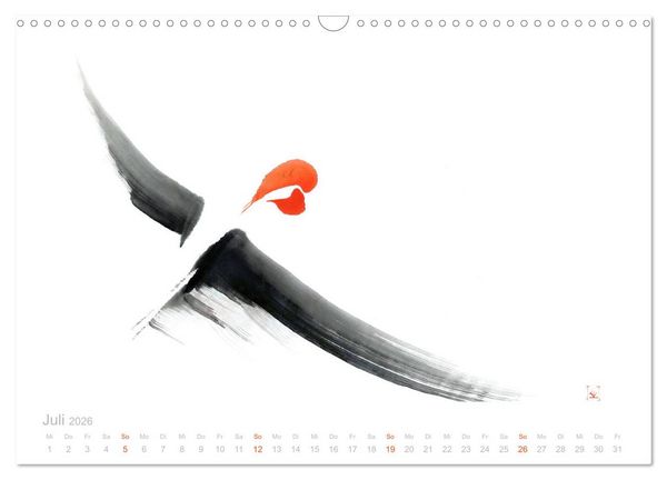 Produktbild: Simply Black and White/ Einfach Schwarz und Weiss - Kunst (Wandkalender 2026 DIN A3 quer), CALVENDO Monatskalender