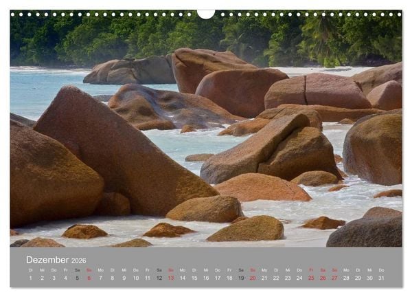 Produktbild: Seychellen (Wandkalender 2026 DIN A3 quer), CALVENDO Monatskalender