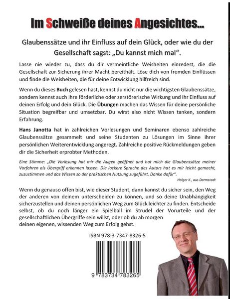 Produktbild: Im Schwei&szlig;e deines Angesichtes