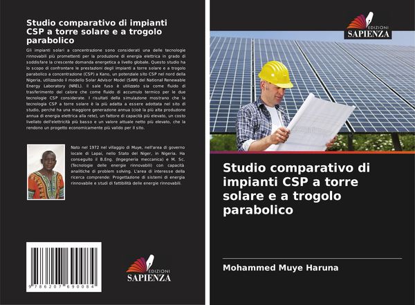 Produktbild: Studio comparativo di impianti CSP a torre solare e a trogolo parabolico