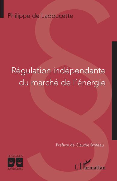 Produktbild: R&eacute;gulation ind&eacute;pendante du march&eacute; de l'&eacute;nergie