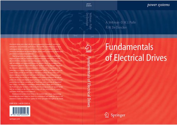 Produktbild: Fundamentals of Electrical Drives