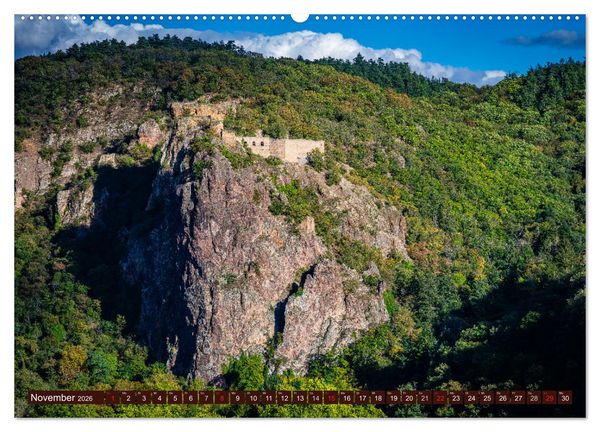 Produktbild: Burgen in Rheinland-Pfalz (hochwertiger Premium Wandkalender 2026 DIN A2 quer), Kunstdruck in Hochglanz