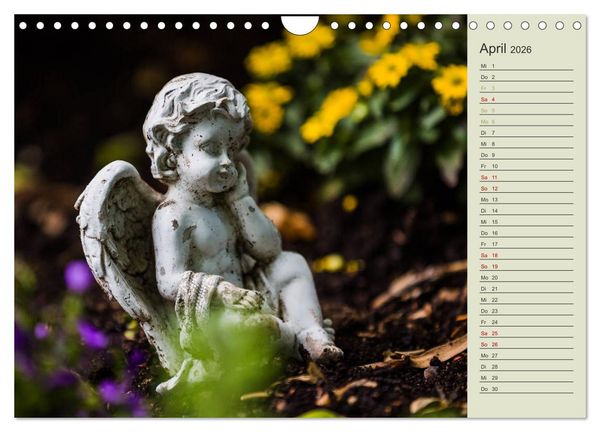 Produktbild: Engel - Begleiter f&uuml;r jeden Tag (Wandkalender 2026 DIN A4 quer), CALVENDO Monatskalender