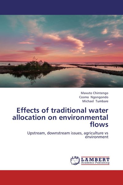 Produktbild: Effects of traditional water allocation on environmental flows