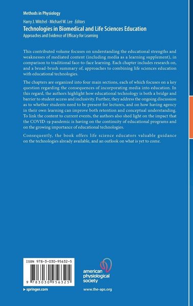 Produktbild: Technologies in Biomedical and Life Sciences Education