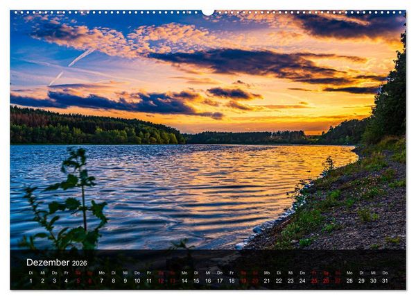 Produktbild: Wundervolle Naturlandschaften (hochwertiger Premium Wandkalender 2026 DIN A2 quer), Kunstdruck in Hochglanz