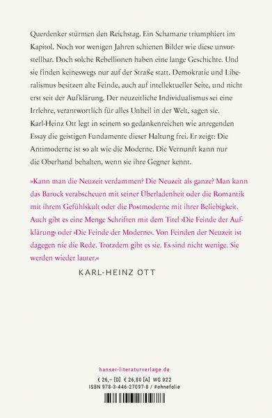 Produktbild: Verfluchte Neuzeit