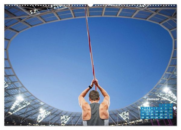 Produktbild: Faszination Leichtathletik: Schneller, h&ouml;her, weiter (Wandkalender 2027 DIN A2 quer), CALVENDO Monatskalender