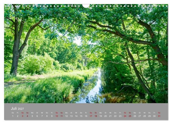 Produktbild: Naturerlebnis im Biosph&auml;renreservat Dr&ouml;mling (Wandkalender 2027 DIN A3 quer), CALVENDO Monatskalender