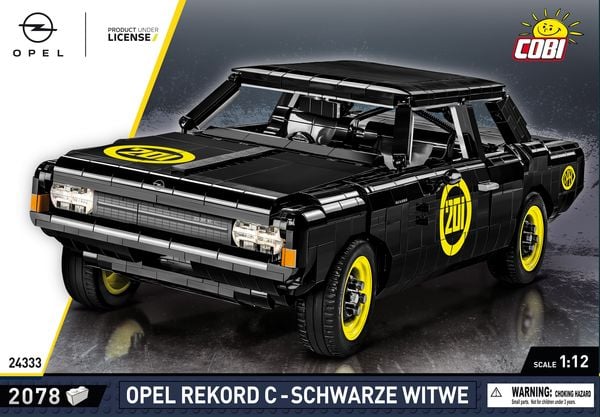 Produktbild: COBI 24333 - Opel Rekord C - Schwarze Witwe