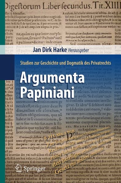 Produktbild: Argumenta Papiniani