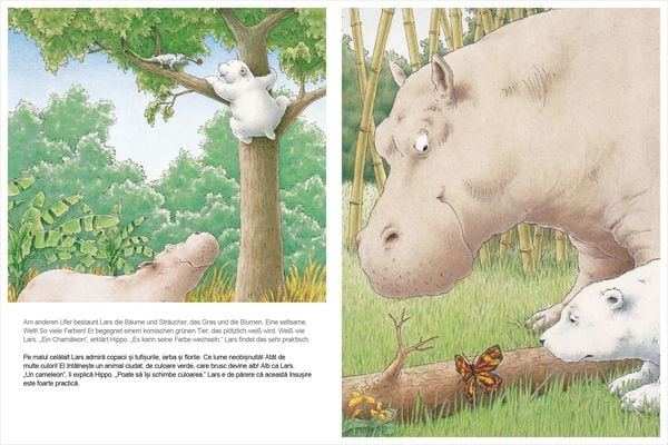 Produktbild: Kleiner Eisb&auml;r - Wohin f&auml;hrst du, Lars? (Deutsch-Rum&auml;nisch)