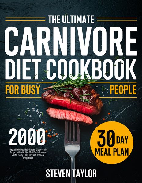 Produktbild: The Carnivore Diet Cookbook for Busy People