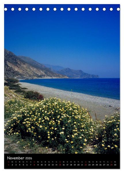 Produktbild: KRETA (Tischkalender 2026 DIN A5 hoch), CALVENDO Monatskalender
