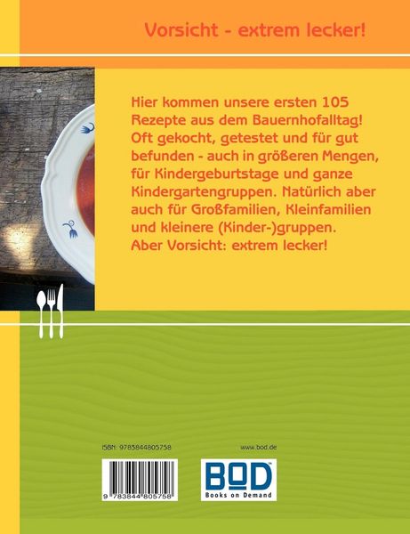 Rezepte aus dem Bauernhofkindergarten