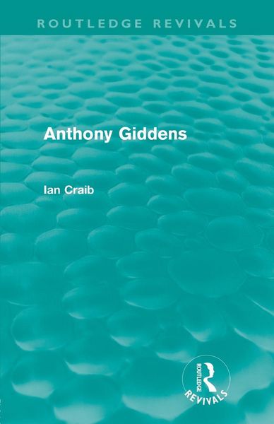 Produktbild: Anthony Giddens (Routledge Revivals)
