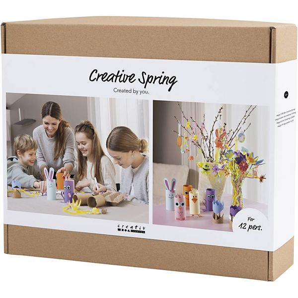 Produktbild: Creativ Company Mega Kreativ Mix Kreativer Fr&uuml;hling, Fr&uuml;hlingsfarben
